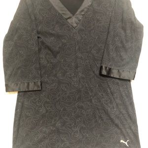 Puma V-neck black shirt